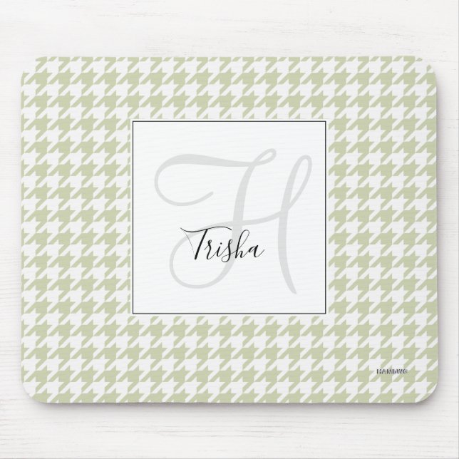 Tapis de souris Houndstooth - HAMbWG (Devant)