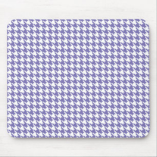 Tapis De Souris Houndstooth moderne violet à Emporiomoffa