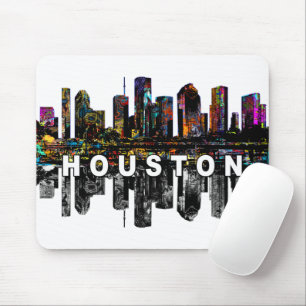 Tapis De Souris Houston, Texas en graffiti