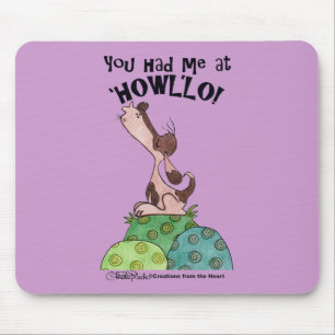 Tapis De Souris Howler Dog
