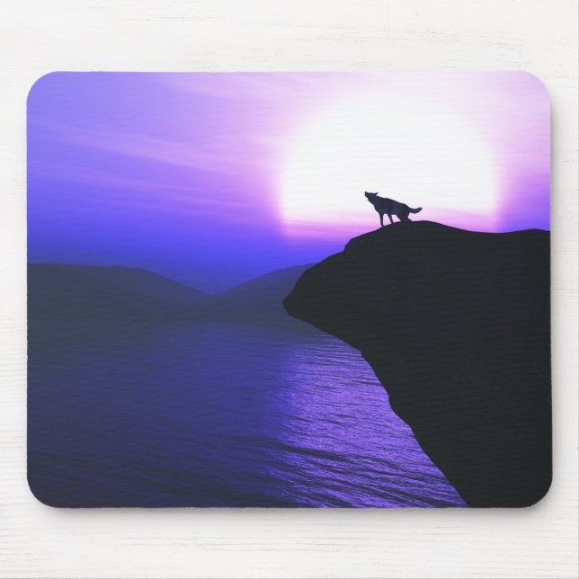 Tapis De Souris Howling Wolf (Devant)