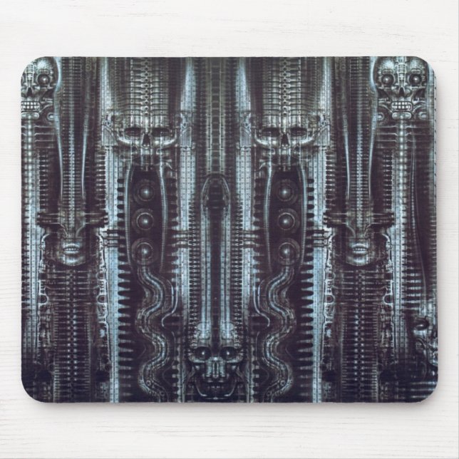 Tapis De Souris hr_giger_newyorkcity_XI_exotic-corrected-tiled (Devant)