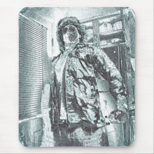 Tapis De Souris Huber dans l'uniforme
