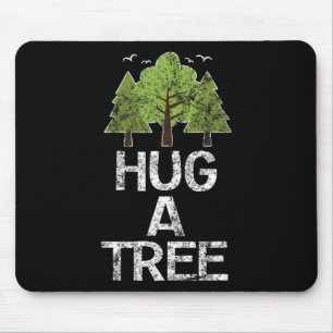 Tapis De Souris Hug Arbre Arbre Hug Terre Jour Arbor