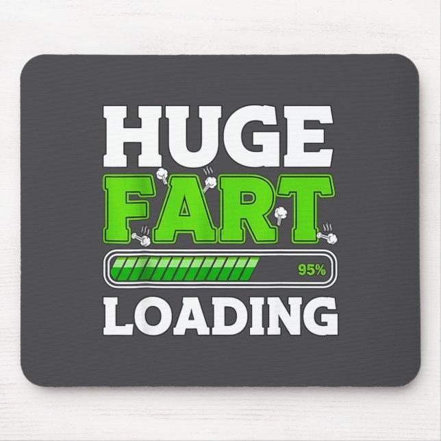Tapis De Souris Huge Fart 95% Loading  (Devant)