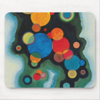 Tapis De Souris Huile Abstraite de Kandinsky Deepened Impulse sur
