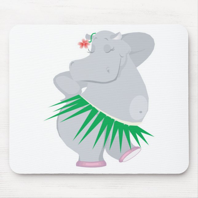 Tapis De Souris hula hippo (Devant)