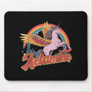 Tapis De Souris Humoristique Ketamine Horse Urgence Funky Mental H
