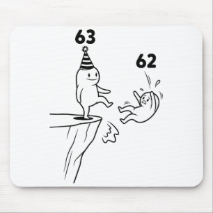 Tapis De Souris Humour Anniversaire Enfants 63 Ans 63e Fête Né 19
