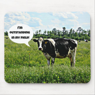 Tapis De Souris Humour de vache