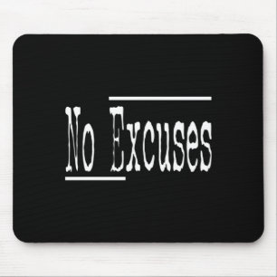 Tapis De Souris Humour drôle Excuses Salle de sport Athlètes Femme