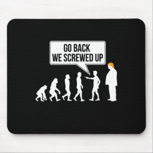 Tapis De Souris Humour politique anti-trump évolution drôle