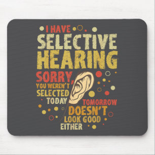 Tapis De Souris Humour sarcastique drôle avec disant que j'ai une