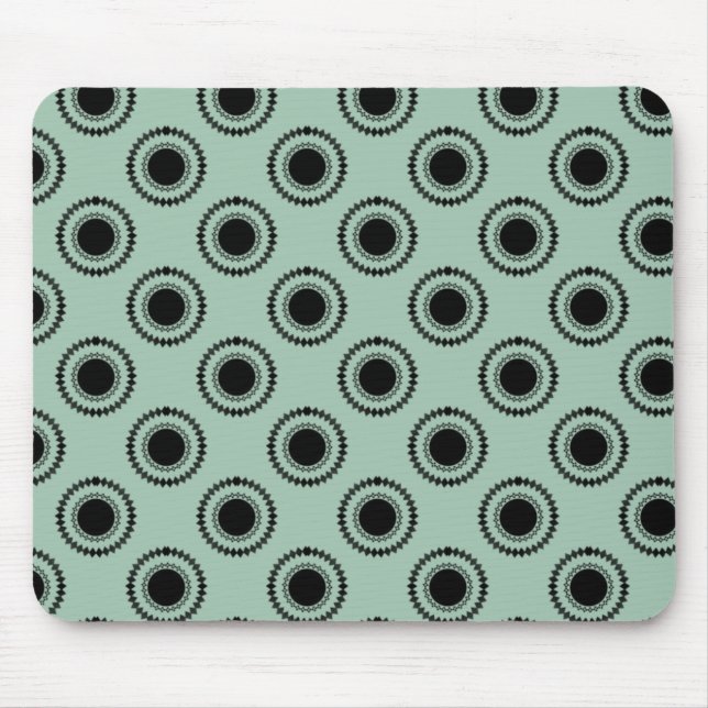 Tapis De Souris Huptown Hipster Mousepad, Sage (Devant)
