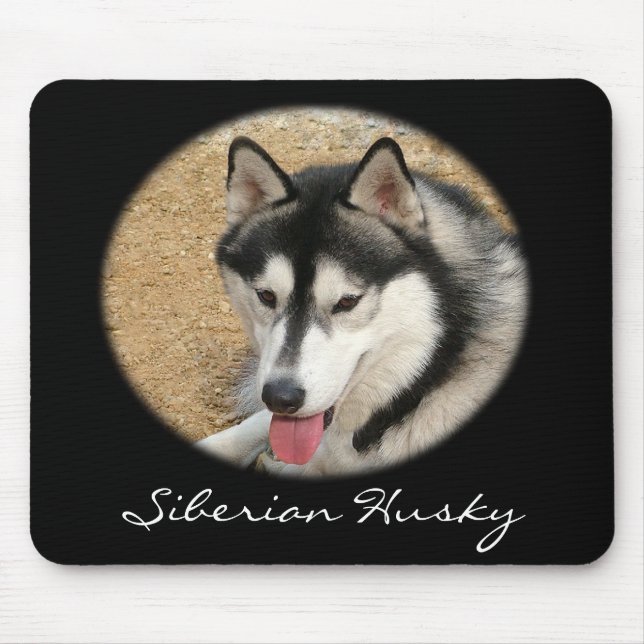 Tapis De Souris Husky Mousepad (Devant)