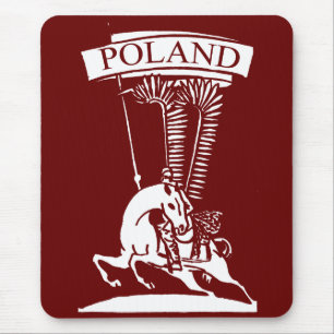 Tapis De Souris Hussar à ailes polonaises vintages