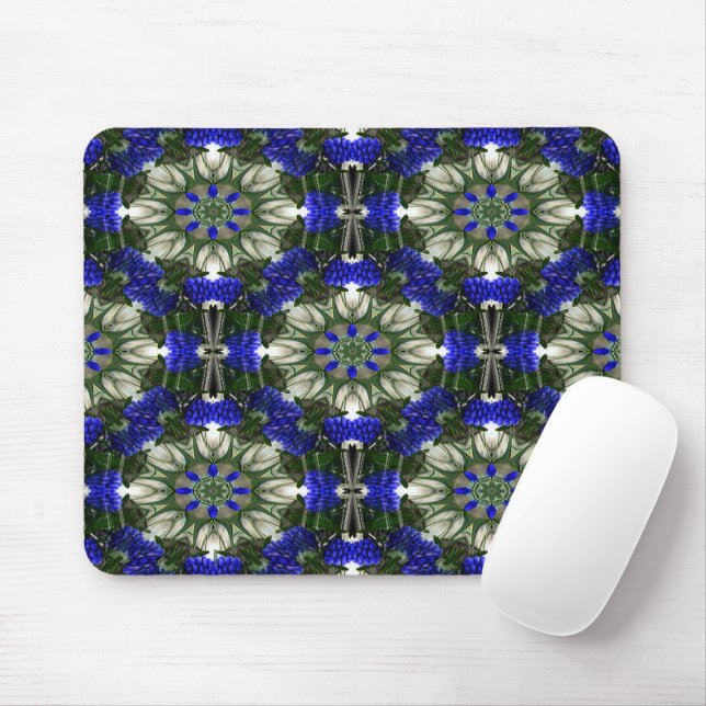 Tapis De Souris Hyacinths Galore... Panier de souris (Avec souris)