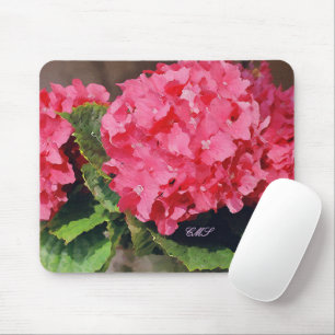 Tapis De Souris Hydrangeas roses
