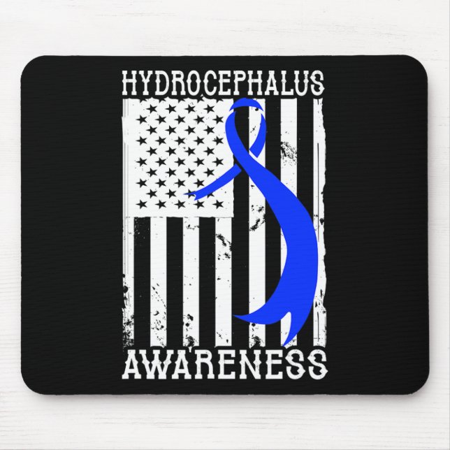 Tapis De Souris Hydrocéphalie Survivant Force de sensibilisation G (Devant)