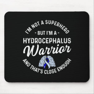 Tapis De Souris Hydrocéphalie Survivor Héros Guerrier de sensibili