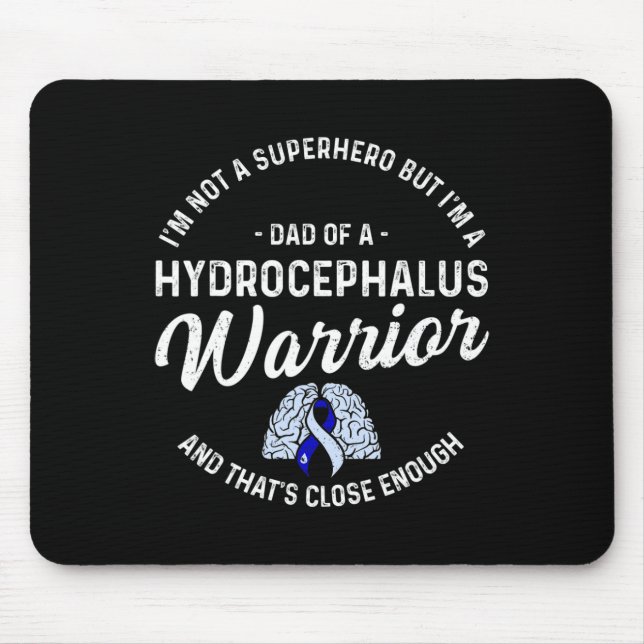 Tapis De Souris Hydrocéphalie Survivor Maman Hero Sensibilisation  (Devant)