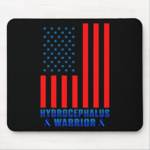 Tapis De Souris Hydrocéphalie Survivor Ribbon Sensibilisation Guer