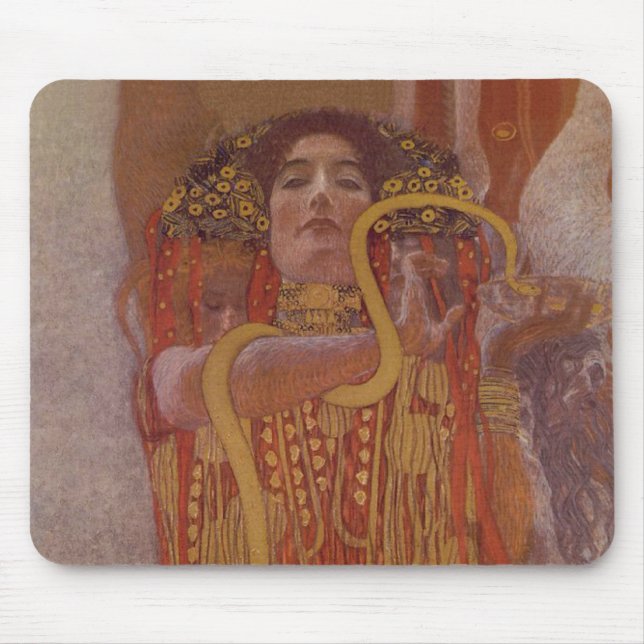 Tapis De Souris Hygeia par Gustav Klimt (Devant)
