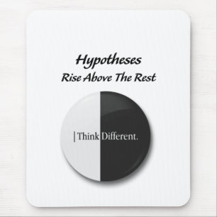 Tapis De Souris "Hypothèses : S'élever au-dessus du reste : motiva