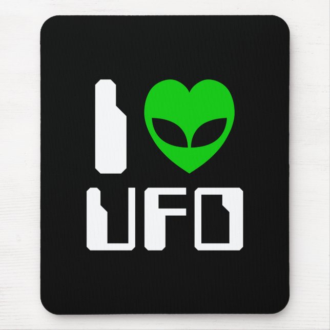 Tapis De Souris I Alien Heart UFO (Devant)