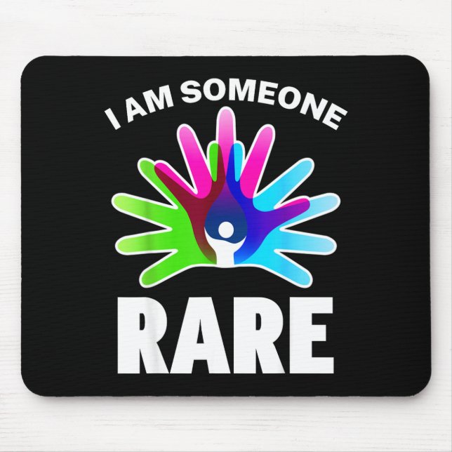 Tapis De Souris I Am Rare Disease Awareness Shirt - Rare Disease D (Devant)