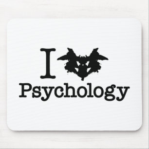 Tapis De Souris I Coeur (Rorschach Inkblot) Psychologie
