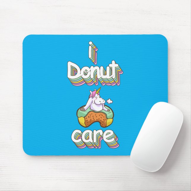 Tapis De Souris I Donut Care (Avec souris)