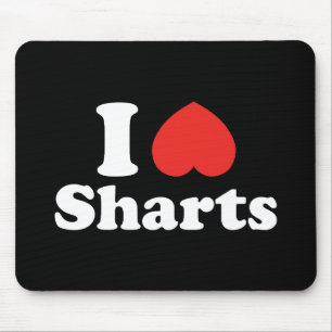 Tapis De Souris I Heart Sharts