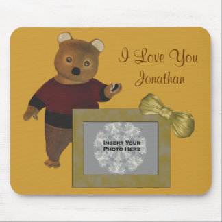 Tapis De Souris I Lote Cute Bear Ajouter Photo Mousepad