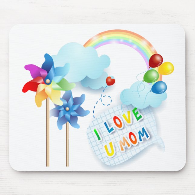 Tapis De Souris I love (Devant)