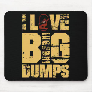 Tapis De Souris I Love Bid Dumps Snowboard