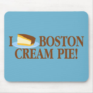 Tapis De Souris I Love Boston Cream Pie