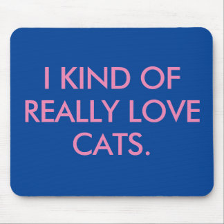 Tapis De Souris I Love Cats Souris Pad