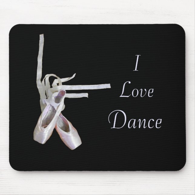 Tapis De Souris 'I Love Dance' Mousepad (Devant)