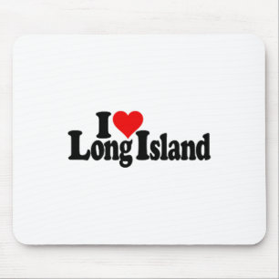 Tapis De Souris I Love Heart Long Island _1