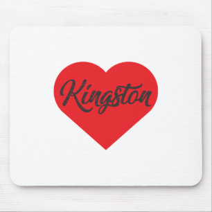 Tapis De Souris I Love Kingston - Jamaïque