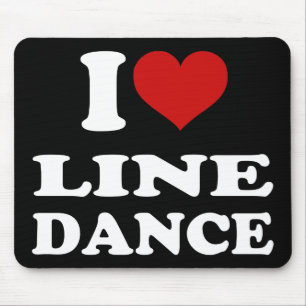 Tapis De Souris I Love Line Dance