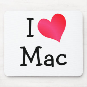 Tapis De Souris I Love Mac
