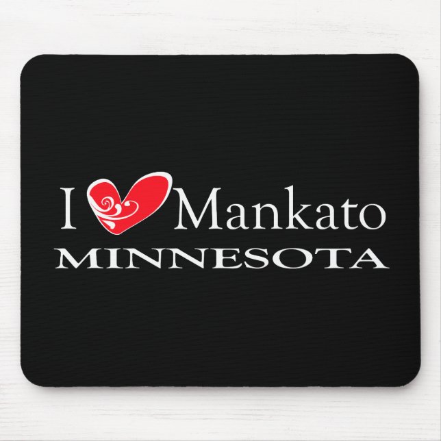 Tapis De Souris I Love Mankato Minnesota (Devant)