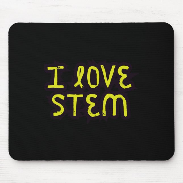 Tapis De Souris I Love Stem - Science (Devant)