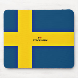 Tapis De Souris I Love Stockholm