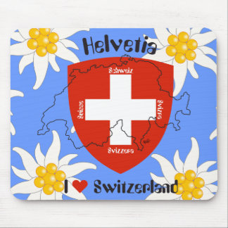 Tapis De Souris I love Switzerland