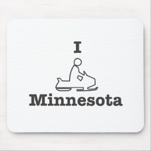 Tapis De Souris I Motoneige Minnesota