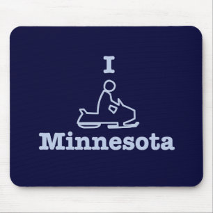 Tapis De Souris I Motoneige Minnesota