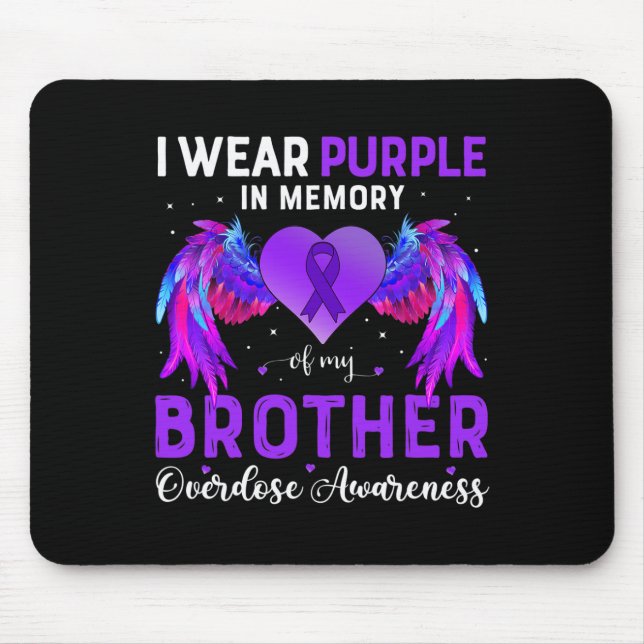 Tapis De Souris I Wear Purple (Devant)
